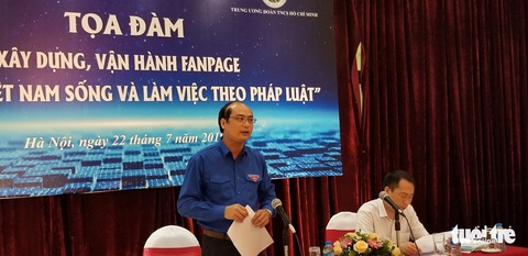 Xây dựng fanpage hỗ trợ thanh niên Việt Nam về pháp luật - Ảnh 1. Xây dựng fanpage hỗ trợ thanh niên Việt Nam về pháp luật - Ảnh 1.