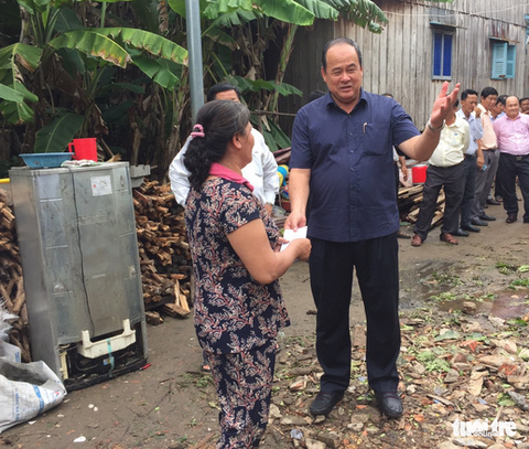 Mưa dông, lốc xoáy làm hơn 870 căn nhà ở An Giang sập, tốc mái - Ảnh 1. Mưa dông, lốc xoáy làm hơn 870 căn nhà ở An Giang sập, tốc mái - Ảnh 1.