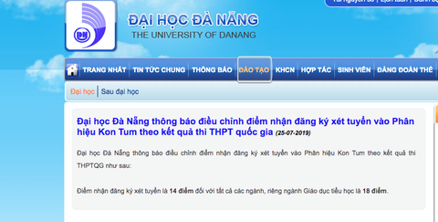 Hàng loạt trường đại học điều chỉnh tăng điểm sàn - Ảnh 1. Hàng loạt trường đại học điều chỉnh tăng điểm sàn - Ảnh 1.