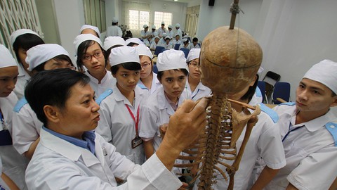 Muốn hành nghề y, phải thi lấy chứng chỉ - Ảnh 1. Muốn hành nghề y, phải thi lấy chứng chỉ - Ảnh 1.