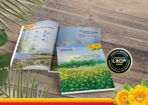Báo cáo thường niên HDBank đạt giải Bạch kim quốc tế - Ảnh 2. Báo cáo thường niên HDBank đạt giải Bạch kim quốc tế - Ảnh 2.
