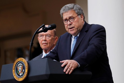 NÓNG: Tổng thống Trump thông báo Bộ trưởng Tư pháp Mỹ sẽ rời chức - Ảnh 1. NÓNG: Tổng thống Trump thông báo Bộ trưởng Tư pháp Mỹ sẽ rời chức - Ảnh 1.