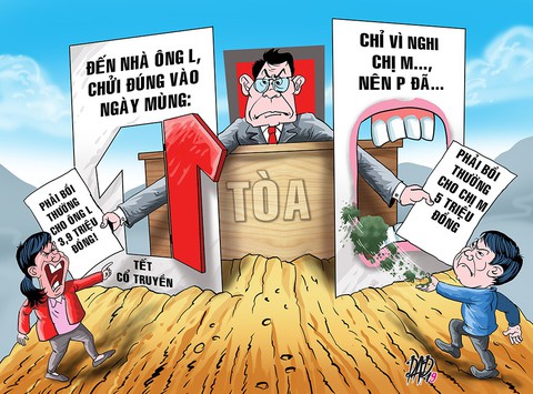 Bi hài những vụ đòi bồi thường ở vùng cao - Ảnh 1. Bi hài những vụ đòi bồi thường ở vùng cao - Ảnh 1.