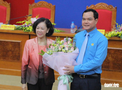 Ông Nguyễn Đình Khang là tân chủ tịch Tổng liên đoàn Lao động Việt Nam - Ảnh 1. Ông Nguyễn Đình Khang là tân chủ tịch Tổng liên đoàn Lao động Việt Nam - Ảnh 1.