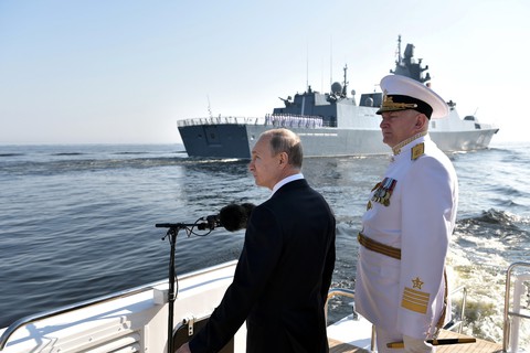 Ông Putin: Nga sẽ xây dựng một hạm đội độc nhất vô nhị - Ảnh 1. Ông Putin: Nga sẽ xây dựng một hạm đội độc nhất vô nhị - Ảnh 1.
