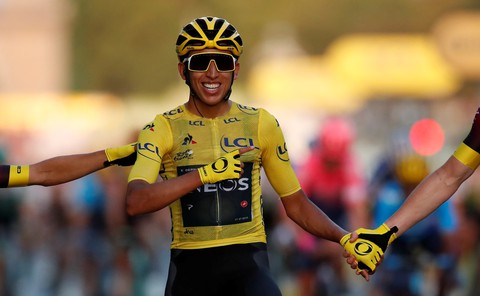 Cua-rơ Egan Bernal vô địch Tour de France 2019 - Ảnh 2. Cua-rơ Egan Bernal vô địch Tour de France 2019 - Ảnh 2.