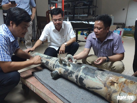 Súng thần công thời Nguyễn ở Đà Nẵng có xuất xứ từ Hà Lan - Ảnh 2. Súng thần công thời Nguyễn ở Đà Nẵng có xuất xứ từ Hà Lan - Ảnh 2.