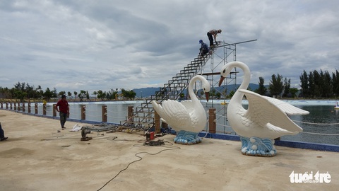 Tạm dừng lắp ráp nấc thang thiên đường ở Bình Định - Ảnh 5. Tạm dừng lắp ráp nấc thang thiên đường ở Bình Định - Ảnh 5.