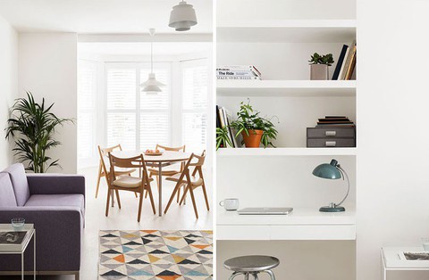 Căn hộ 2 phòng ngủ lột xác hoàn toàn sau cải tạo - Ảnh 2. Căn hộ 2 phòng ngủ lột xác hoàn toàn sau cải tạo - Ảnh 2.