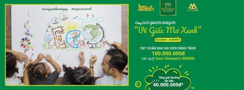 Cuộc thi vẽ Giấc mơ xanh lan tỏa thông điệp bảo vệ môi trường - Ảnh 1. Cuộc thi vẽ Giấc mơ xanh lan tỏa thông điệp bảo vệ môi trường - Ảnh 1.