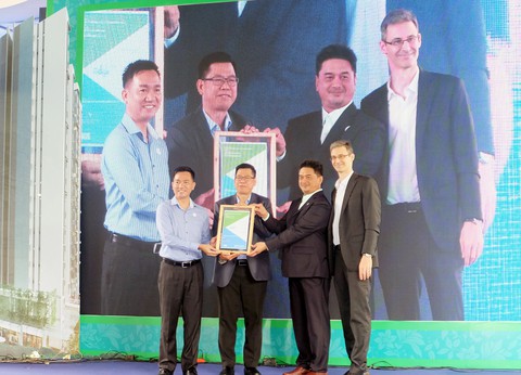 Cất nóc The Habitat Bình Dương - Công trình Xanh - Ảnh 3. Cất nóc The Habitat Bình Dương - Công trình Xanh - Ảnh 3.