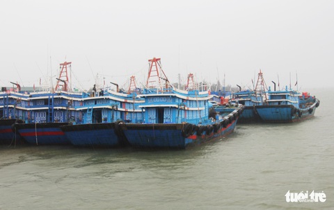 Ngư dân hối hả vào bờ tránh bão số 2 - Ảnh 5. Ngư dân hối hả vào bờ tránh bão số 2 - Ảnh 5.