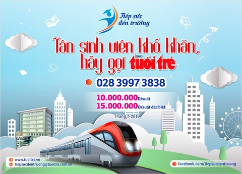 1.000 học bổng Tiếp sức đến trường 2019 nhận hồ sơ trực tuyến - Ảnh 1. 1.000 học bổng Tiếp sức đến trường 2019 nhận hồ sơ trực tuyến - Ảnh 1.