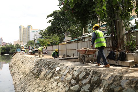 Hoàn thành dự án kênh Hàng Bàng chống ngập nước - Ảnh 3. Hoàn thành dự án kênh Hàng Bàng chống ngập nước - Ảnh 3.