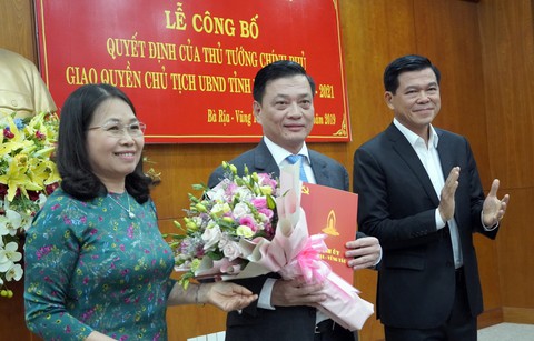 Ông Nguyễn Thành Long nắm quyền chủ tịch UBND tỉnh Bà Rịa - Vũng Tàu - Ảnh 1. Ông Nguyễn Thành Long nắm quyền chủ tịch UBND tỉnh Bà Rịa - Vũng Tàu - Ảnh 1.