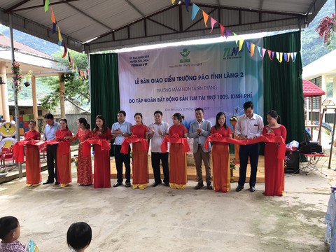 Tập đoàn TLM bàn giao điểm trường tại Điện Biên - Ảnh 2. Tập đoàn TLM bàn giao điểm trường tại Điện Biên - Ảnh 2.