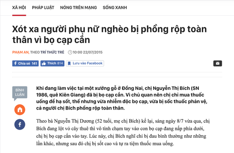 Bị bọ cạp cắn ở Việt Nam thành bị bạo hành ở Trung Đông - Ảnh 2. Bị bọ cạp cắn ở Việt Nam thành bị bạo hành ở Trung Đông - Ảnh 2.