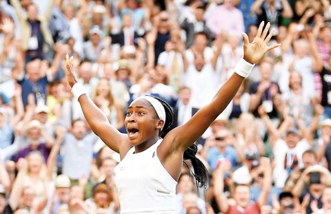 Lội ngược dòng thành công, Cori Gauff hẹn đấu Simona Halep - Ảnh 1. Lội ngược dòng thành công, Cori Gauff hẹn đấu Simona Halep - Ảnh 1.