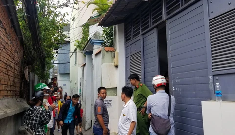 Nghi án nữ sinh bị sát hại trong căn nhà trọ ở Bình Thạnh - Ảnh 1. Nghi án nữ sinh bị sát hại trong căn nhà trọ ở Bình Thạnh - Ảnh 1.
