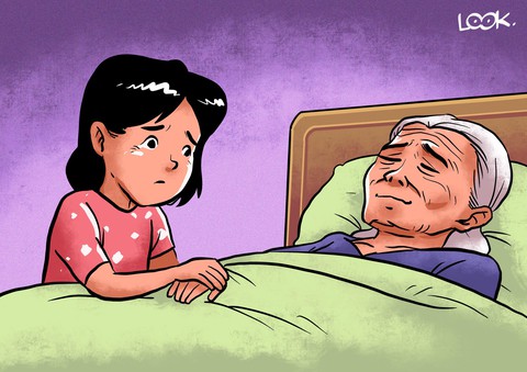 Khoảnh khắc cuối cùng bên bà ngoại - Ảnh 1. Khoảnh khắc cuối cùng bên bà ngoại - Ảnh 1.