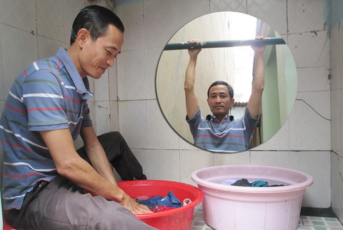 Thể dục tại gia, khỏe đẹp cả nhà - Ảnh 1. Thể dục tại gia, khỏe đẹp cả nhà - Ảnh 1.