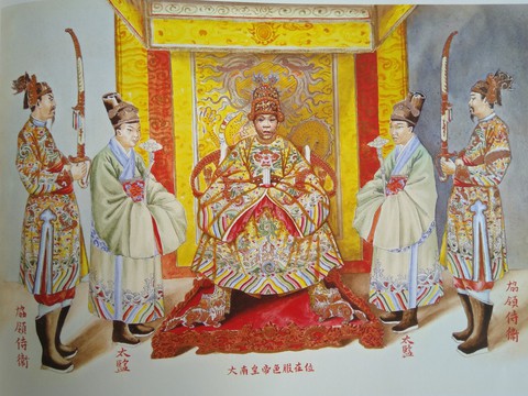 Nguyễn Văn Nhân, Nguyễn Khắc Nhân: ai là tác giả tranh lễ phục triều Nguyễn? - Ảnh 1. Nguyễn Văn Nhân, Nguyễn Khắc Nhân: ai là tác giả tranh lễ phục triều Nguyễn? - Ảnh 1.