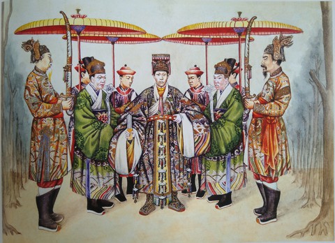 Trăm năm lưu lạc của bộ tranh quý Đại lễ phục triều Nguyễn - Ảnh 2. Trăm năm lưu lạc của bộ tranh quý Đại lễ phục triều Nguyễn - Ảnh 2.