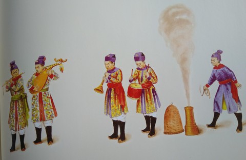 Trăm năm lưu lạc của bộ tranh quý Đại lễ phục triều Nguyễn - Ảnh 14. Trăm năm lưu lạc của bộ tranh quý Đại lễ phục triều Nguyễn - Ảnh 14.