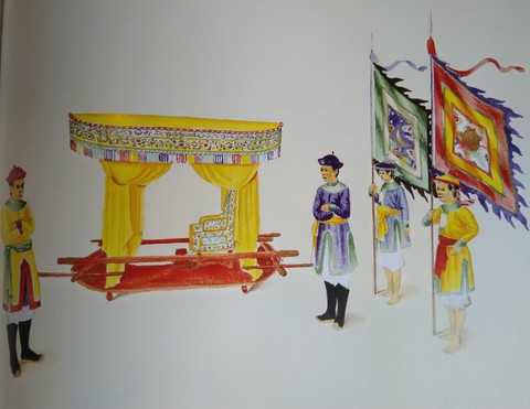 Trăm năm lưu lạc của bộ tranh quý Đại lễ phục triều Nguyễn - Ảnh 15. Trăm năm lưu lạc của bộ tranh quý Đại lễ phục triều Nguyễn - Ảnh 15.