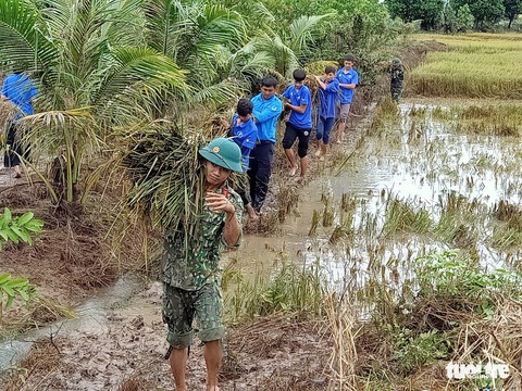 Vùng rốn lũ khắc phục hậu quả mưa bão - Ảnh 10. Vùng rốn lũ khắc phục hậu quả mưa bão - Ảnh 10.