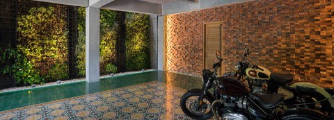 Ngôi nhà gạch xếp truyền thống mà phá cách ở Indonesia - Ảnh 1. Ngôi nhà gạch xếp truyền thống mà phá cách ở Indonesia - Ảnh 1.