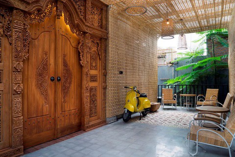 Ngôi nhà gạch xếp truyền thống mà phá cách ở Indonesia - Ảnh 3. Ngôi nhà gạch xếp truyền thống mà phá cách ở Indonesia - Ảnh 3.