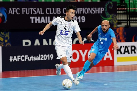 Hạ CLB Trung Quốc, Thái Sơn Nam vào bán kết Giải futsal các CLB châu Á 2019 - Ảnh 1. Hạ CLB Trung Quốc, Thái Sơn Nam vào bán kết Giải futsal các CLB châu Á 2019 - Ảnh 1.