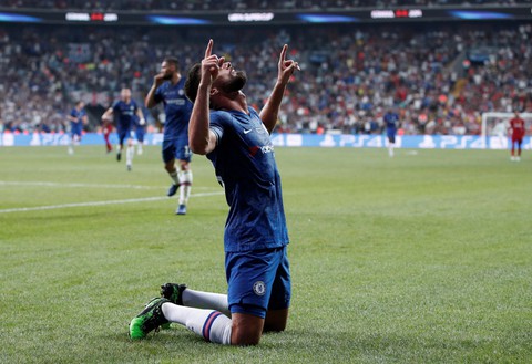 Hạ Chelsea trên chấm luân lưu, Liverpool đoạt Siêu cúp châu Âu 2019 - Ảnh 2. Hạ Chelsea trên chấm luân lưu, Liverpool đoạt Siêu cúp châu Âu 2019 - Ảnh 2.