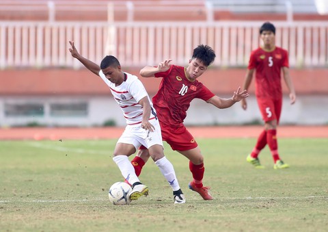 Thua U18 Campuchia, U18 Việt Nam dừng bước ở vòng bảng giải đấu trên sân nhà - Ảnh 2. Thua U18 Campuchia, U18 Việt Nam dừng bước ở vòng bảng giải đấu trên sân nhà - Ảnh 2.