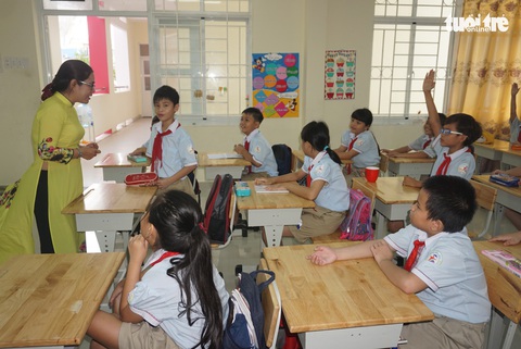 Giáo viên tiểu học được tự lập kế hoạch dạy học - Ảnh 1. Giáo viên tiểu học được tự lập kế hoạch dạy học - Ảnh 1.