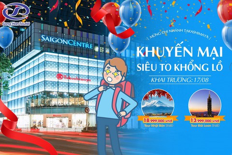 Khuyến Mại Chào Mừng Văn Phòng Takashimaya - Ảnh 1. Khuyến Mại Chào Mừng Văn Phòng Takashimaya - Ảnh 1.