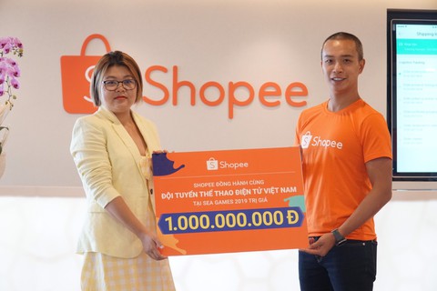 Shopee đồng hành cùng Đội tuyển Thể thao điện tử Việt Nam tại Sea Games 2019 - Ảnh 1. Shopee đồng hành cùng Đội tuyển Thể thao điện tử Việt Nam tại Sea Games 2019 - Ảnh 1.