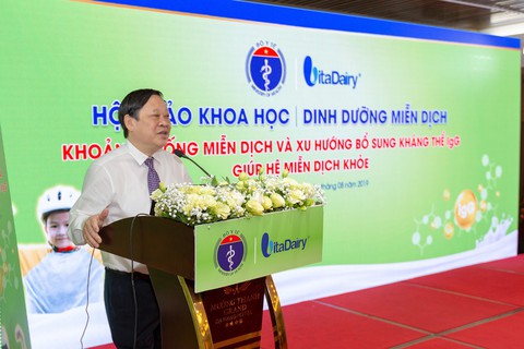 VitaDairy là đối tác duy nhất của Bộ Y tế trong năm hành động miễn dịch - Ảnh 2. VitaDairy là đối tác duy nhất của Bộ Y tế trong năm hành động miễn dịch - Ảnh 2.