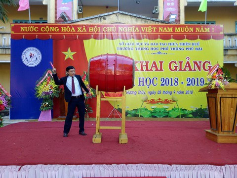 Các trường ở Huế không được khai giảng thử, không thả bóng bay ngày khai giảng - Ảnh 1. Các trường ở Huế không được khai giảng thử, không thả bóng bay ngày khai giảng - Ảnh 1.