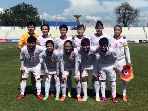 Thắng Indonesia 7-0, tuyển nữ Việt Nam tranh nhất bảng với Myanmar - Ảnh 1. Thắng Indonesia 7-0, tuyển nữ Việt Nam tranh nhất bảng với Myanmar - Ảnh 1.