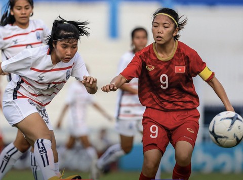 Thắng Indonesia 7-0, tuyển nữ Việt Nam tranh nhất bảng với Myanmar - Ảnh 2. Thắng Indonesia 7-0, tuyển nữ Việt Nam tranh nhất bảng với Myanmar - Ảnh 2.