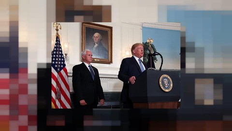 Ông Trump tiếp tục chọn ông Pence cùng tranh cử - Ảnh 1. Ông Trump tiếp tục chọn ông Pence cùng tranh cử - Ảnh 1.