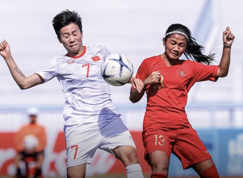 Hạ Myanmar 4-0, tuyển nữ VN vào bán kết Đông Nam Á với ngôi nhất bảng - Ảnh 1. Hạ Myanmar 4-0, tuyển nữ VN vào bán kết Đông Nam Á với ngôi nhất bảng - Ảnh 1.