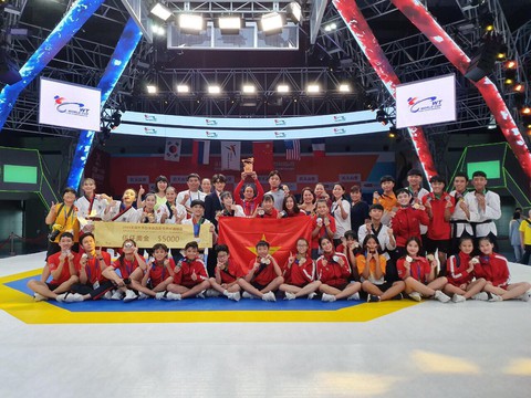 Quyền taekwondo VN giành 4 HCV tại World Cup 2019 - Ảnh 1. Quyền taekwondo VN giành 4 HCV tại World Cup 2019 - Ảnh 1.