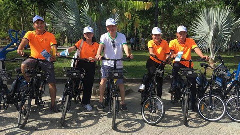 Xe đạp chia sẻ ở Hội An: Kỳ vọng lớn, tâm tư nhiều - Ảnh 1. Xe đạp chia sẻ ở Hội An: Kỳ vọng lớn, tâm tư nhiều - Ảnh 1.