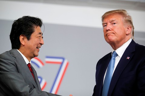 Ông Trump kiếm thêm cho Mỹ 7 tỉ đô hàng vào Nhật - Ảnh 1. Ông Trump kiếm thêm cho Mỹ 7 tỉ đô hàng vào Nhật - Ảnh 1.