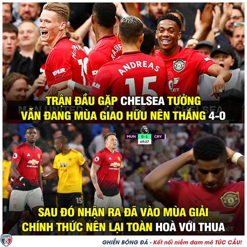 CĐV M.U: Chiến thắng trước Chelsea chỉ là... tai nạn - Ảnh 4. CĐV M.U: Chiến thắng trước Chelsea chỉ là... tai nạn - Ảnh 4.