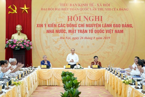 Xin ý kiến nguyên lãnh đạo Đảng, Nhà nước về chiến lược phát triển 10 năm tới - Ảnh 1. Xin ý kiến nguyên lãnh đạo Đảng, Nhà nước về chiến lược phát triển 10 năm tới - Ảnh 1.