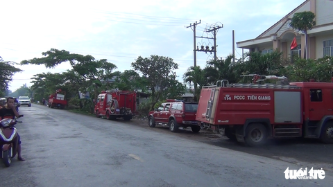 Cháy lớn tại nhà máy giấy, thiệt hại trên 1 tỉ đồng - Ảnh 7. Cháy lớn tại nhà máy giấy, thiệt hại trên 1 tỉ đồng - Ảnh 7.